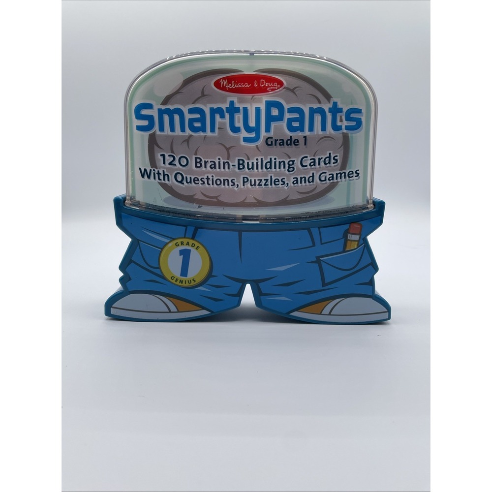 Smarty Pants Grade 1 Genius Melissa & Doug 120 Brain Building Flash Cards